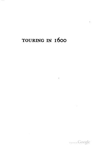 Touring in 1600