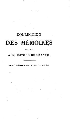 Collection Des Memoires Relatifs A l'histoire de france