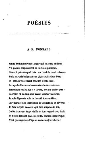 Poésies complètes ..