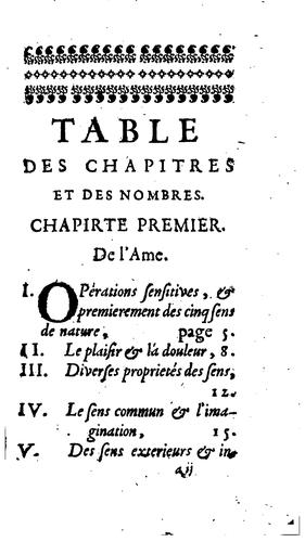 Introduction a la philosophie, ou, De la connoissance de Dieu et de soi-mesme