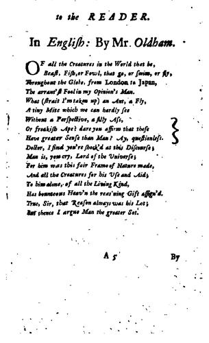 The Works of John Earl of Rochester: Containing Poems, on Several Occasions ..
