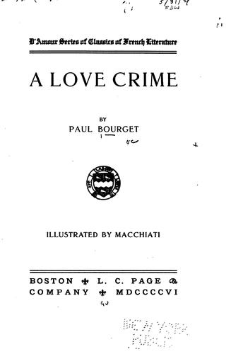 A Love Crime