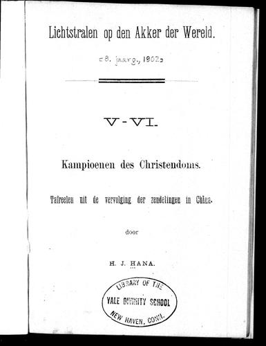 Kampioenen des Christendoms