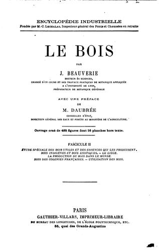 Le bois