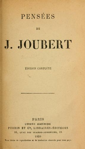 Pensées