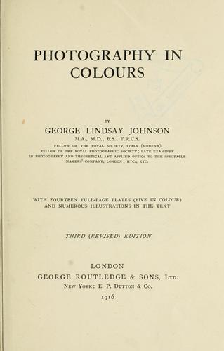 Photography in colours