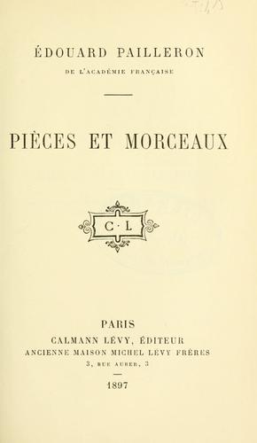 Pièces et morceaux