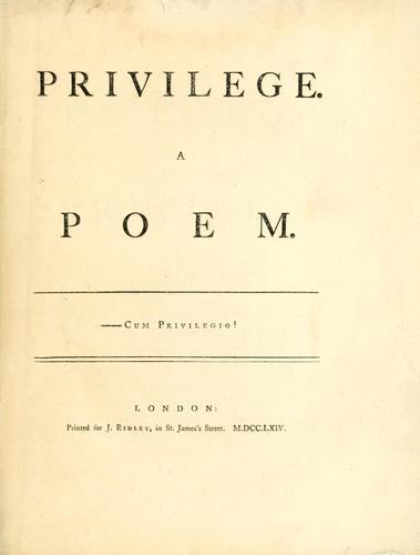 Privilege