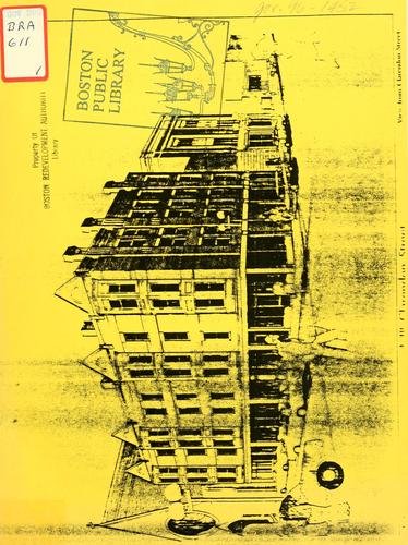 Proposal for the redevelopment of 4-18 clarendon street and 72 Warren avenue