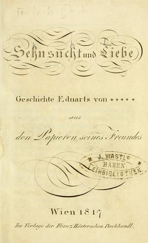 Sehnsucht und Liebe