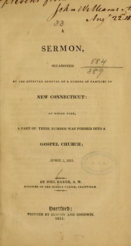 A sermon