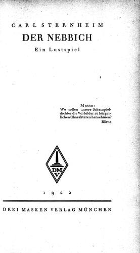 Der Nebbich