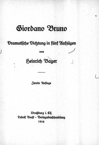Giordano Bruno