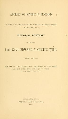 Address of Martin P. Kennard