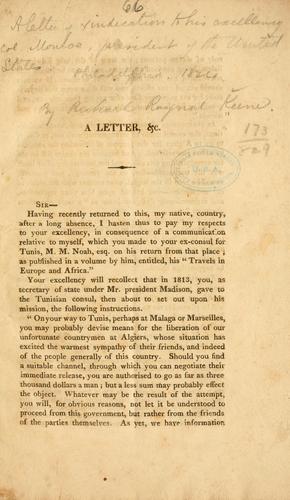 [A letter of vindication to His Excellency Col. Monroe