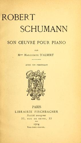 Robert Schumann