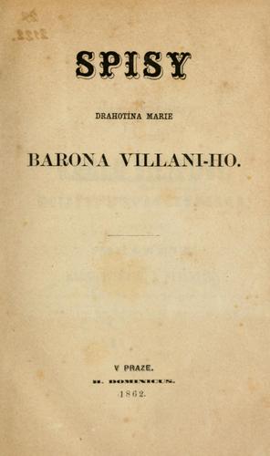 Spisy Drahotína Marie barona Villani-ho