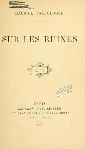 Sur les ruines