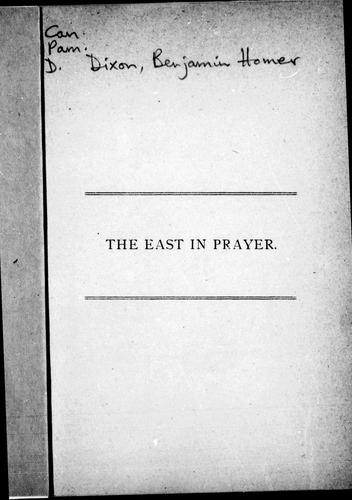 The East in prayer