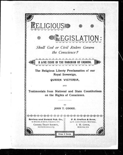 Religious legislation