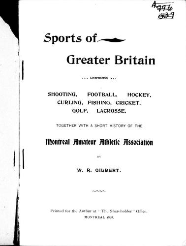 Sports of Greater Britain