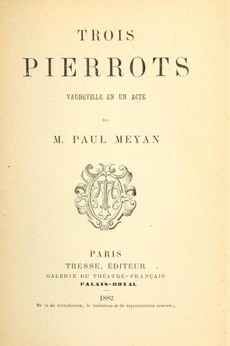 Trois pierrots