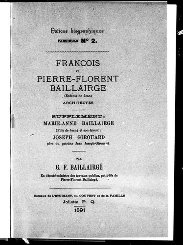 Notices biographiques