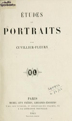 Études et portraits