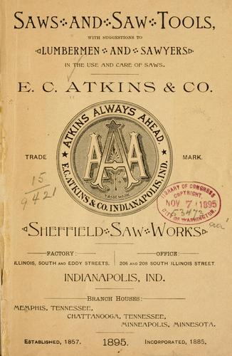 Saws and saw tools ..
