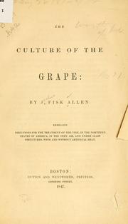 The culture of the grape