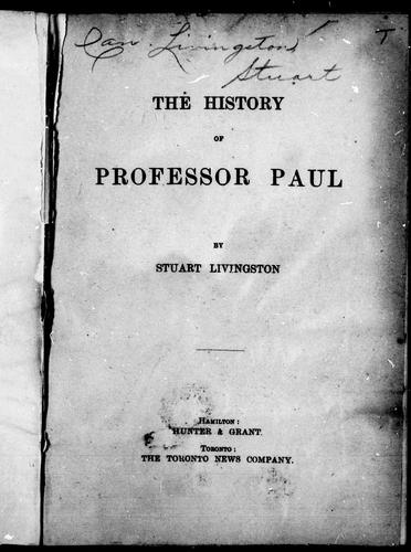 The history of professor Paul