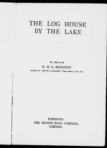 The log house by the lake