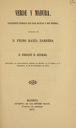 Verde y madura