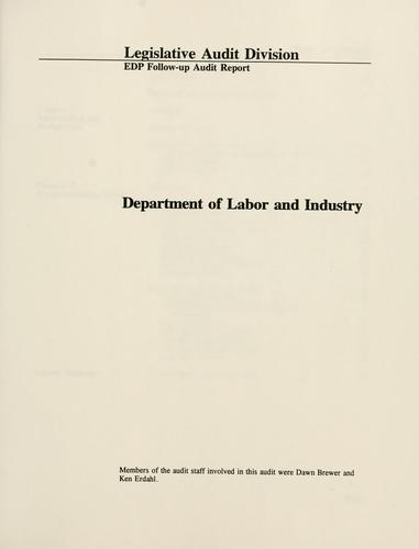 Department of Labor and Industry