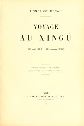 Voyage au Xingú