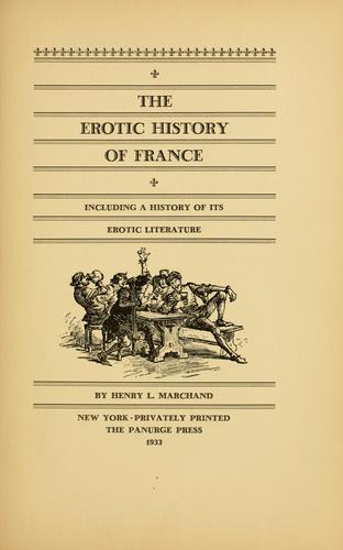 The erotic history of France
