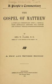 The Gospel of Matthew