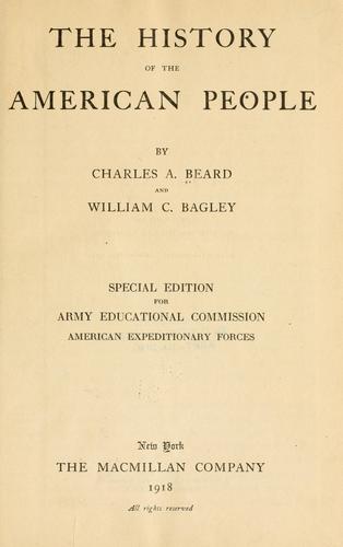 The history of the American people