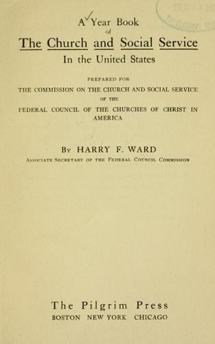 A year book of the church and social service in the United States
