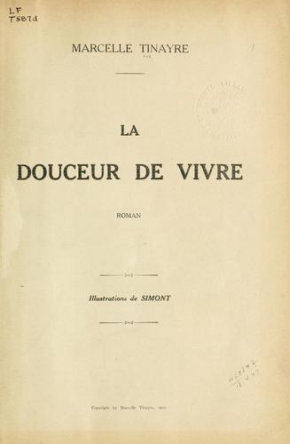La douceur de vivre