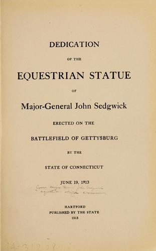 Major General John Sedgwick equestrian statue commission