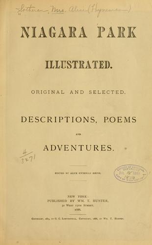 Niagara park illustrated