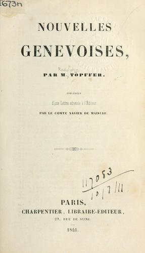 Nouvelles Genevoises
