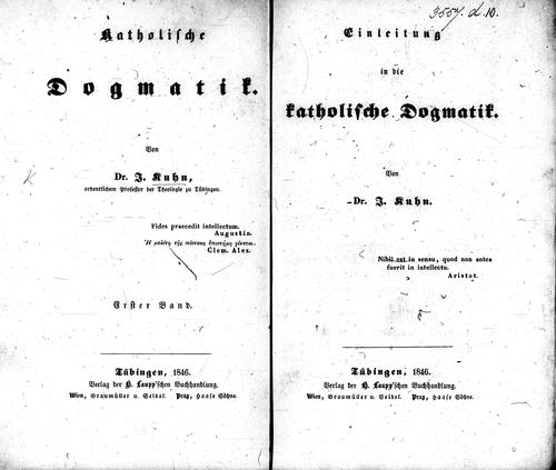 Katholische Dogmatik