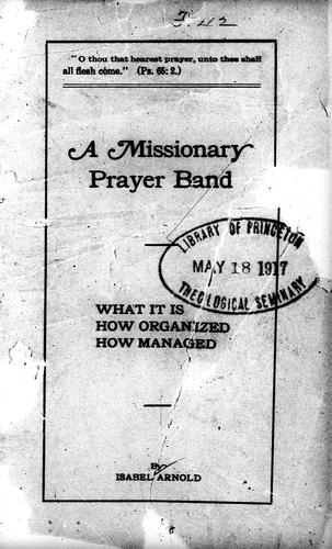 A missionary prayer band