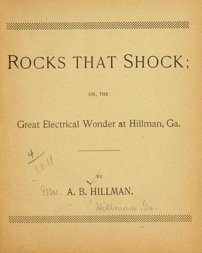 Rocks that shock