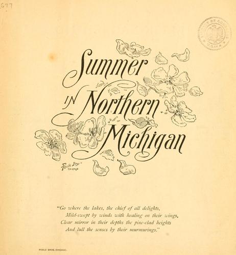 Summer in Northen Michigan