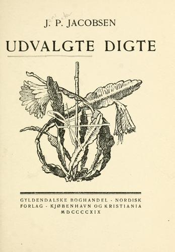 Udvalgte digte