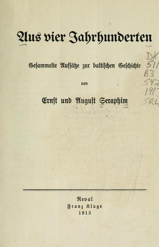 Aus vier Jahrhunderten