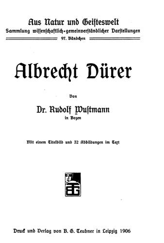 Albrecht Dürer